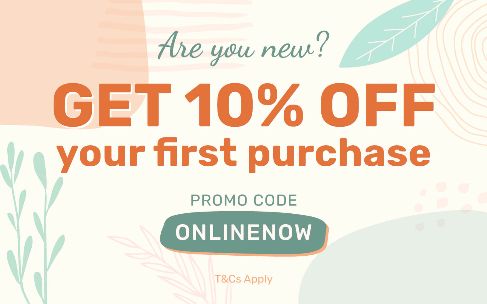 10% on First Hampers Purchase